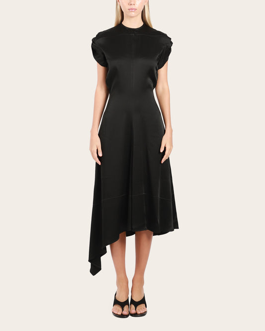 Twist Shoulder Dress