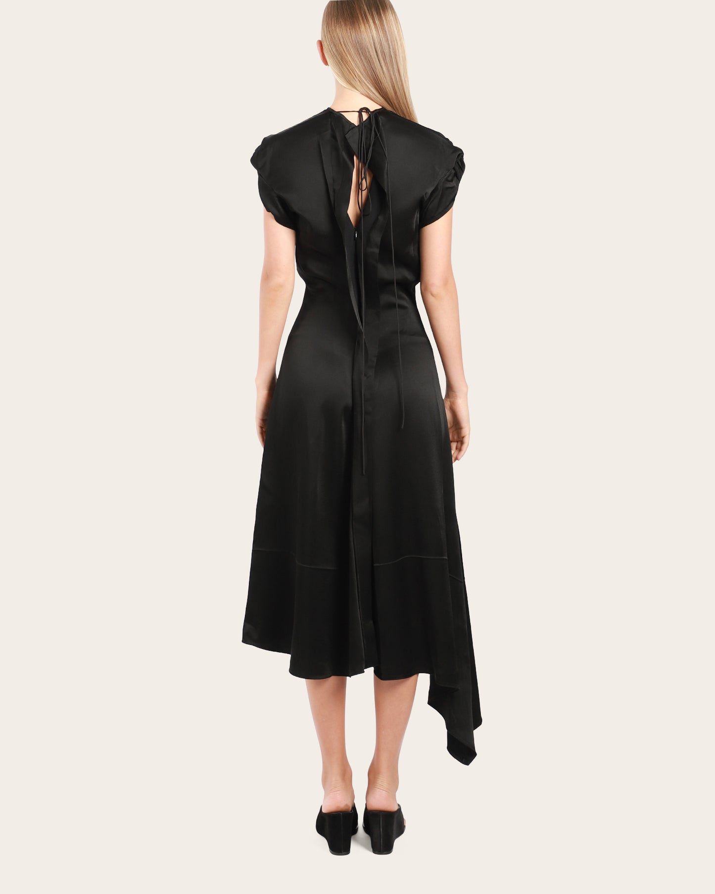 Twist Shoulder Dress