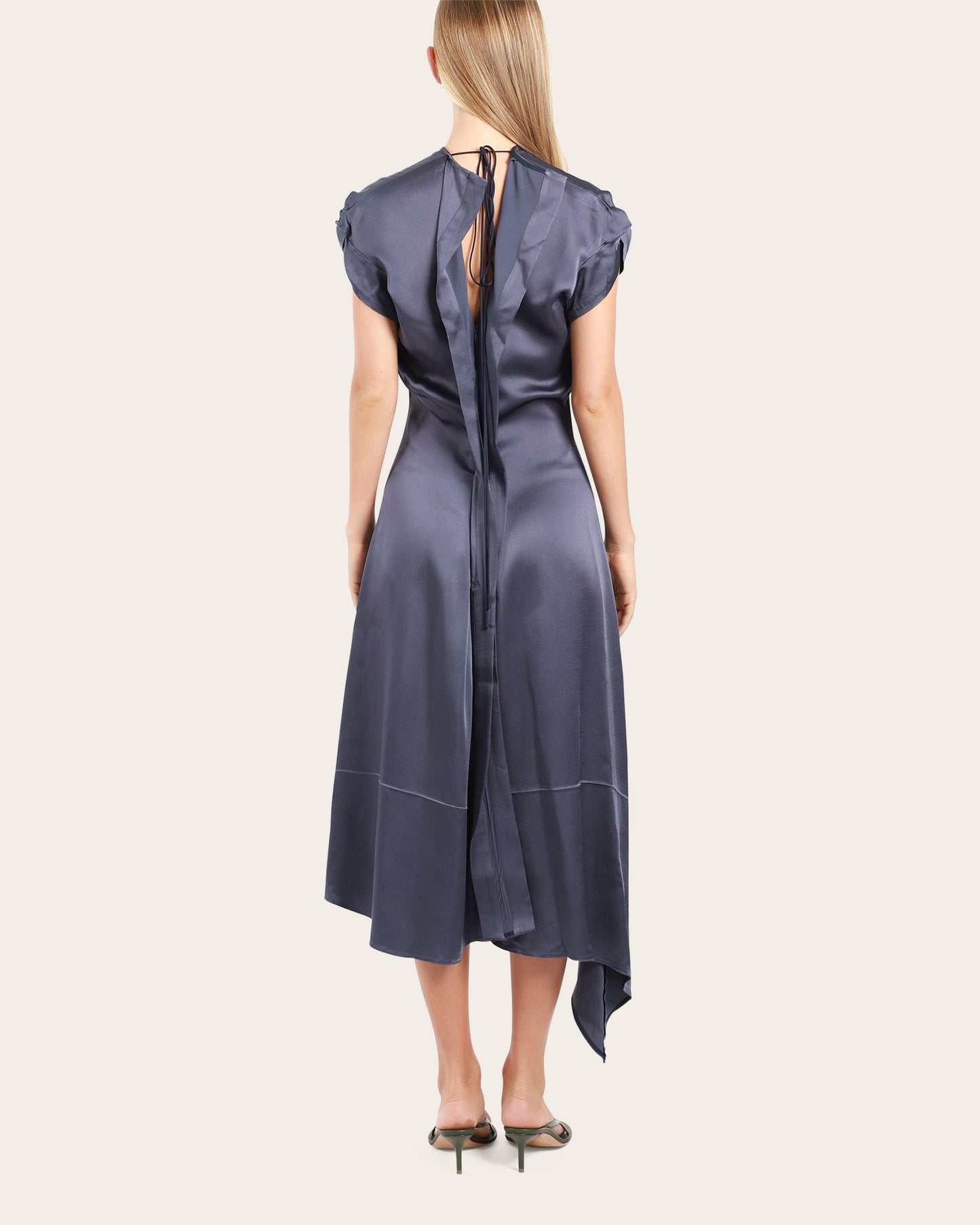 Twist Shoulder Dress
