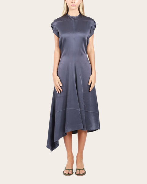 Twist Shoulder Dress