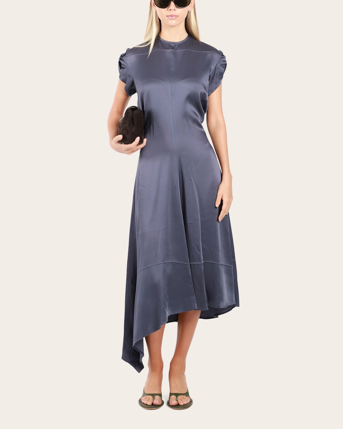 Twist Shoulder Dress