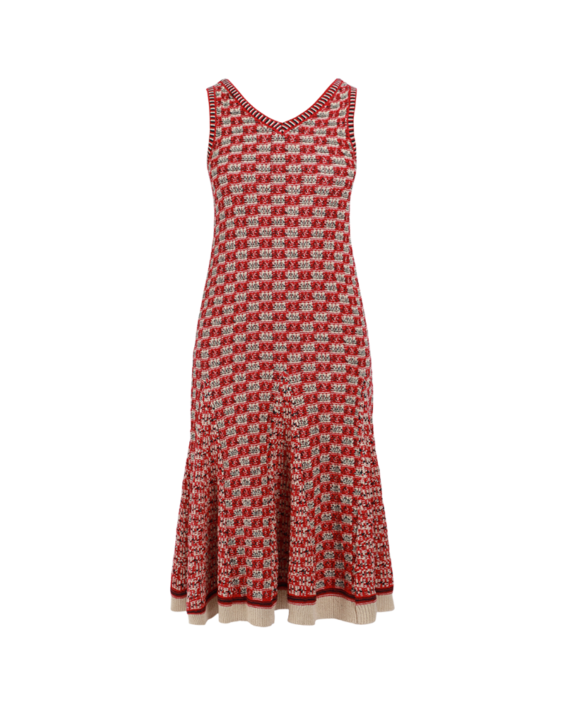 Soar Godet Dress