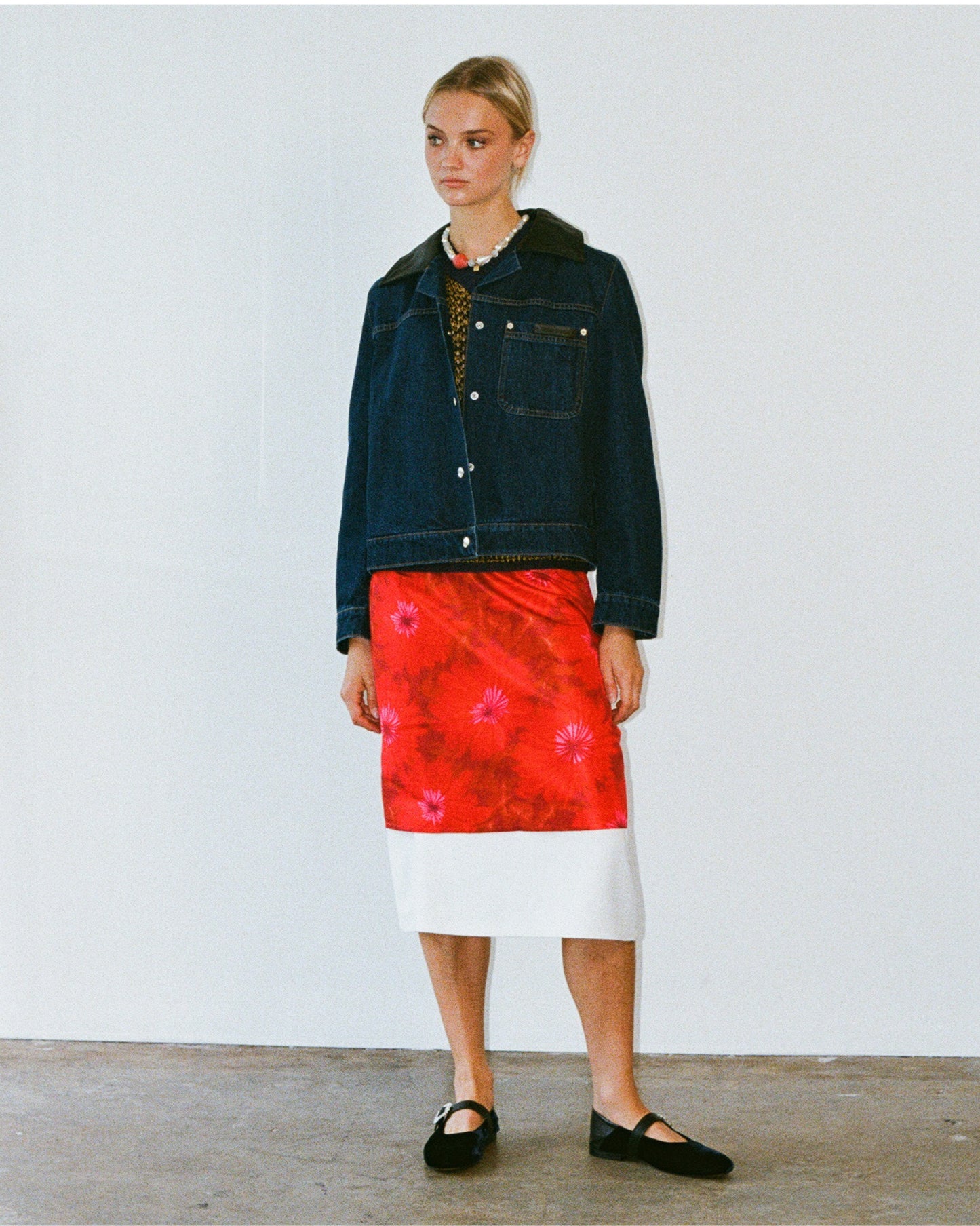 Triumph Print Skirt