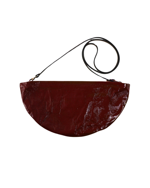 Leather Big Moon Bag