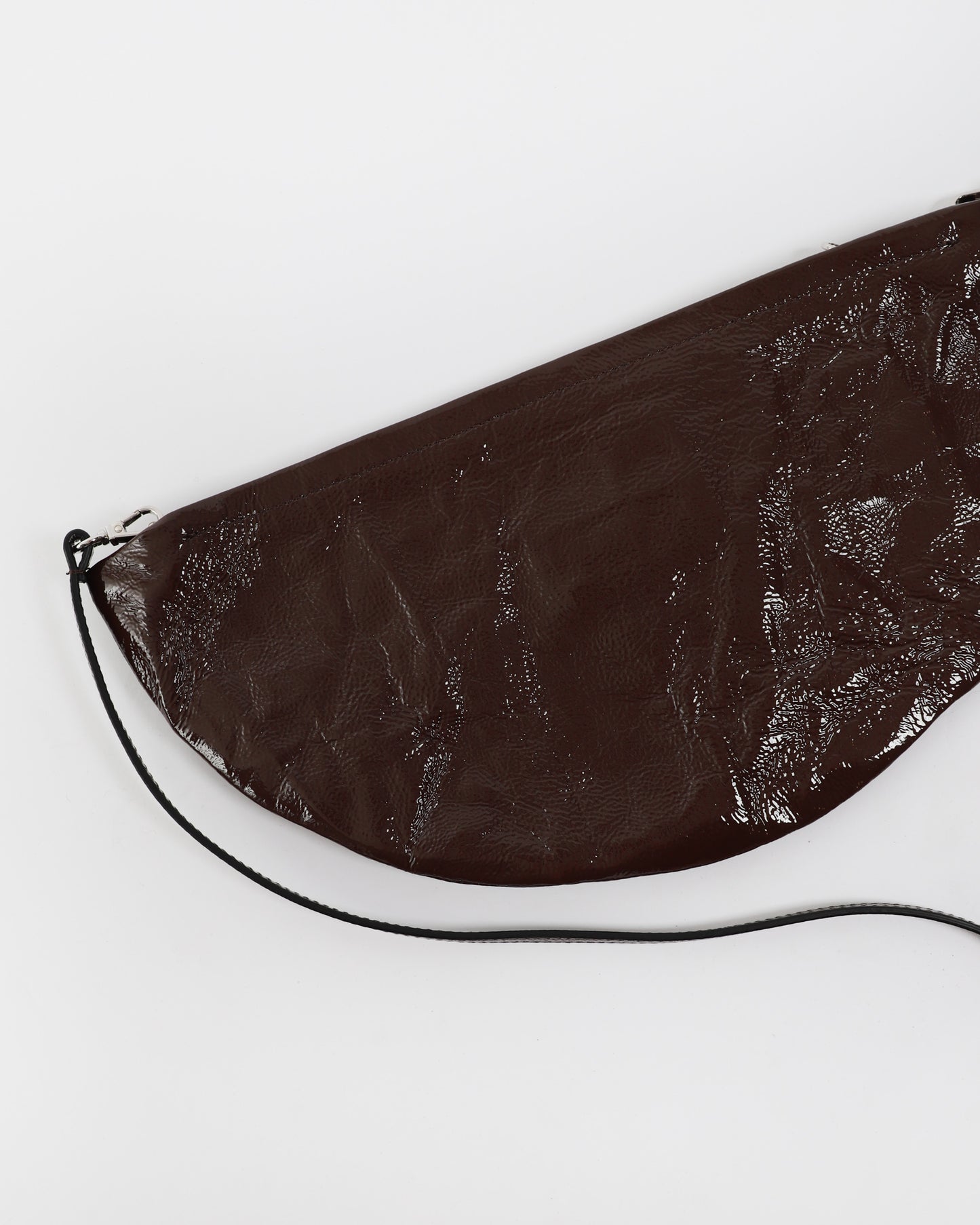 Leather Big Moon Bag