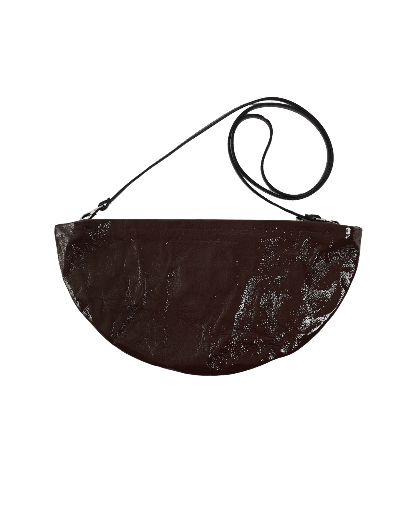 Leather Big Moon Bag