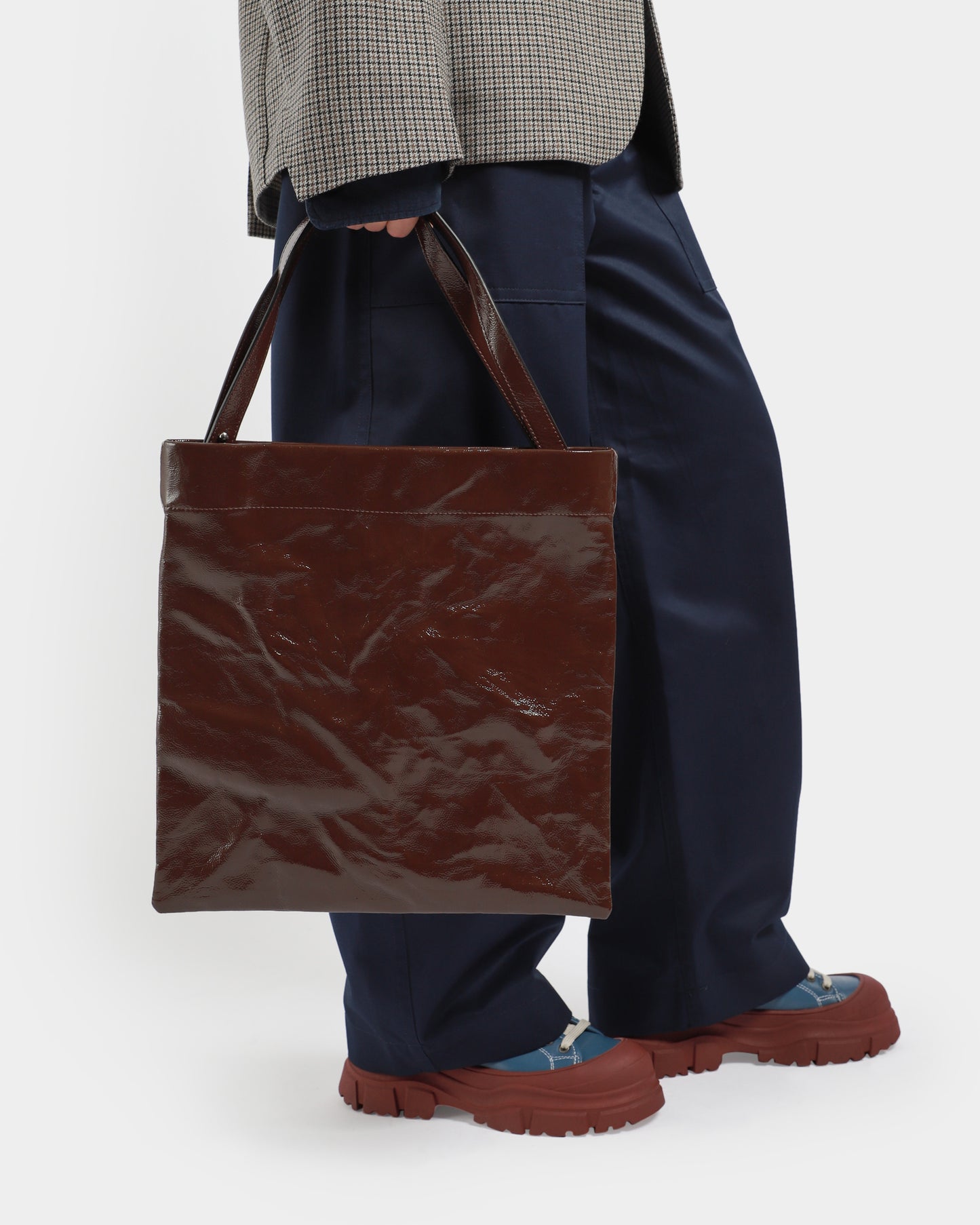 Leather Square Bag