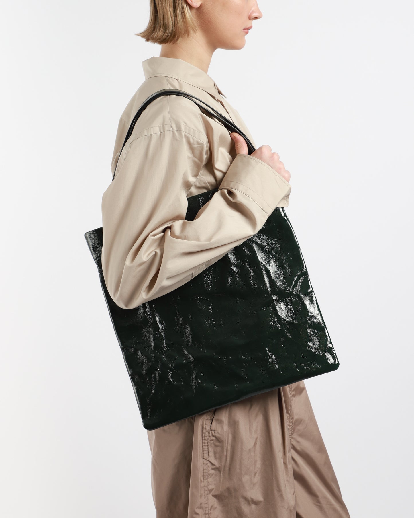 Leather Square Bag