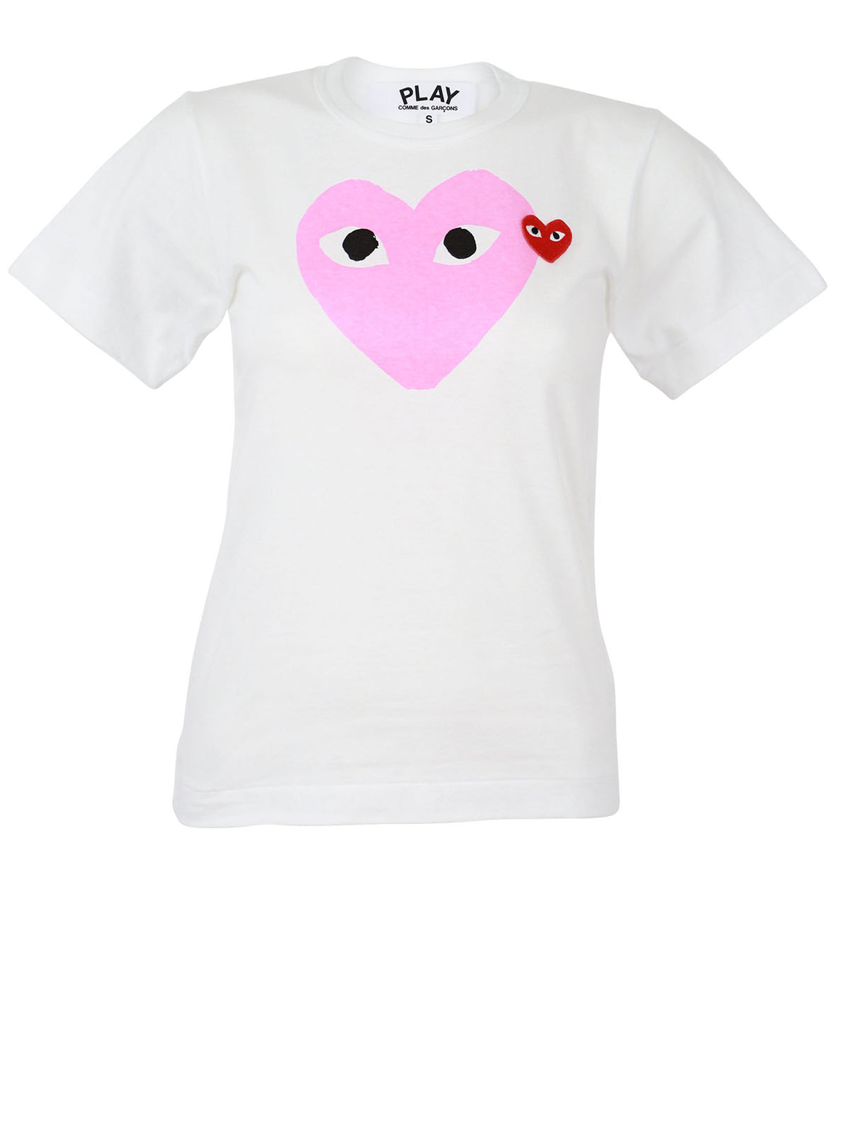 Ovenstående Instruere fatning Shop Comme des Garcons Play Pink Print Heart T-Shirt Online | Camargue  Fashion Australia