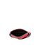 JW ANDERSON RED AND BLACK CRYSTAL BUMPER MOON SHOULDER HANDBAG