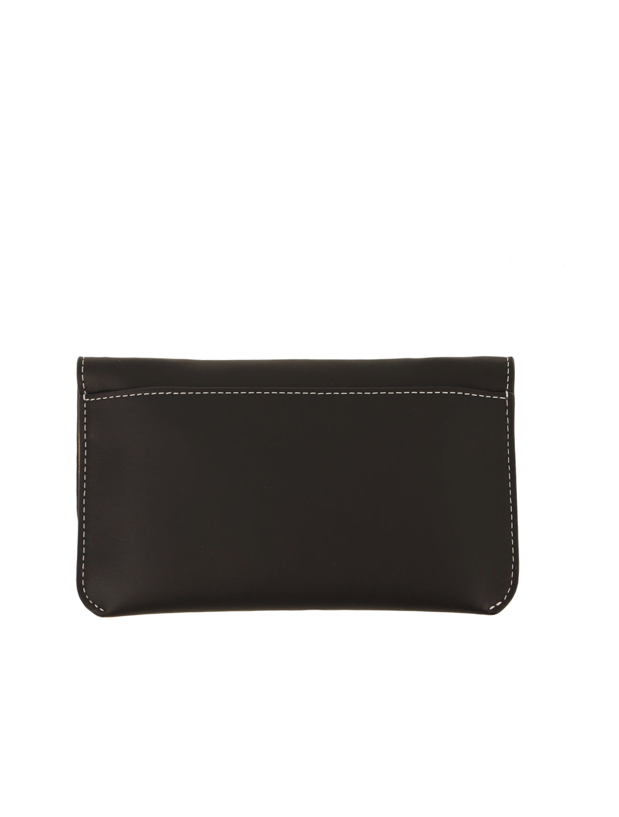 JW ANDERSON BLACK FOLD OVER PHONE POUCH CROSSBODY BAG