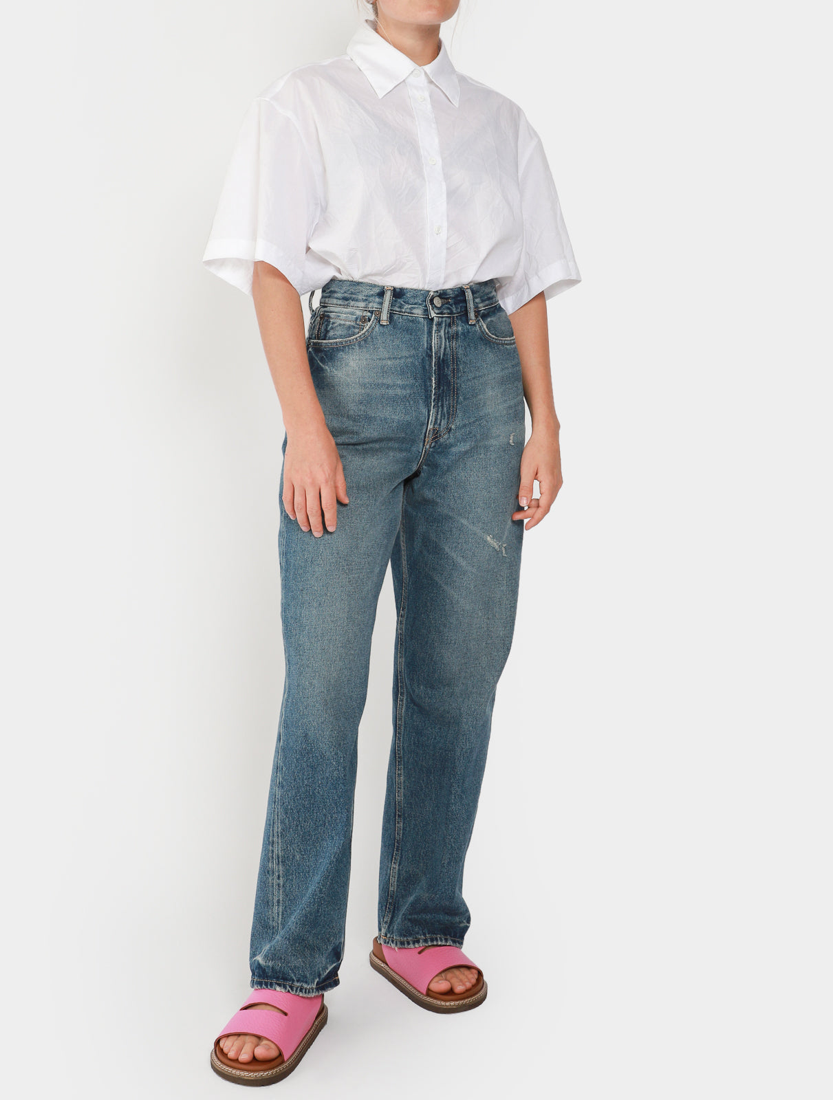 人気✨】ACNE STUDIOS 1993 JEANS SUMMER BLUE - パンツ