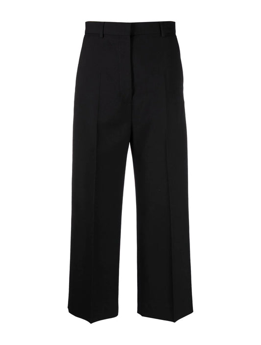 Cropped Tailored Trousers