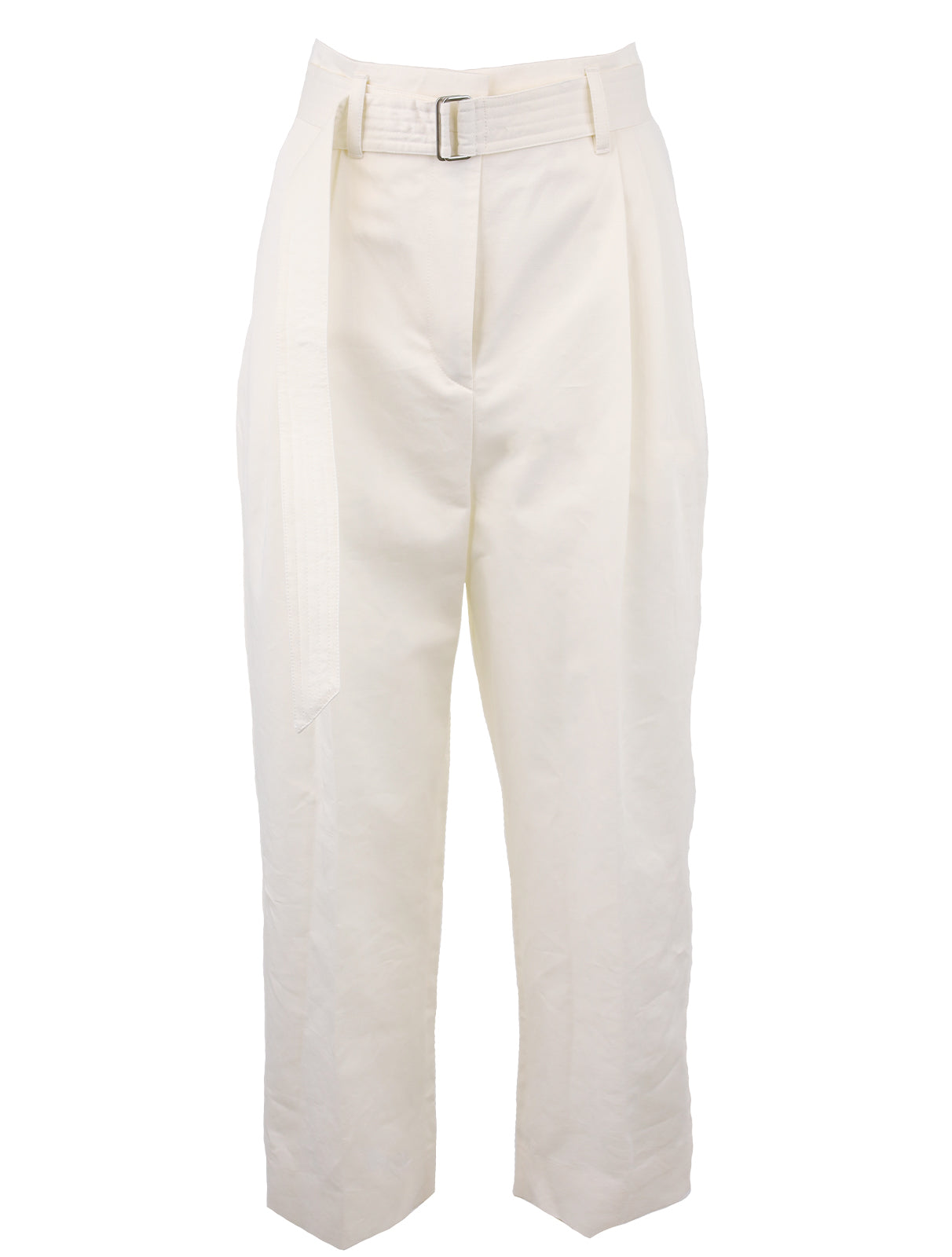 Waist Pleated Trousers - Gray – Elbee Online
