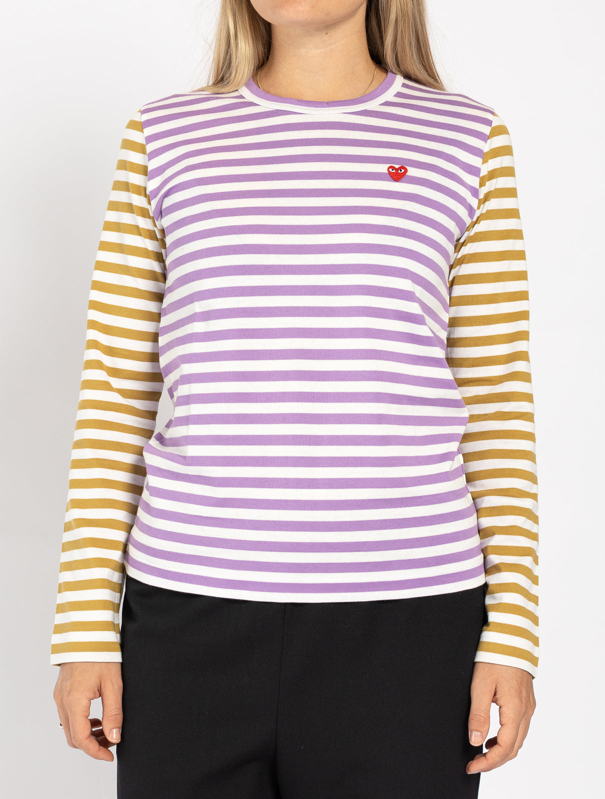 Comme des garcons hotsell t shirt women's striped