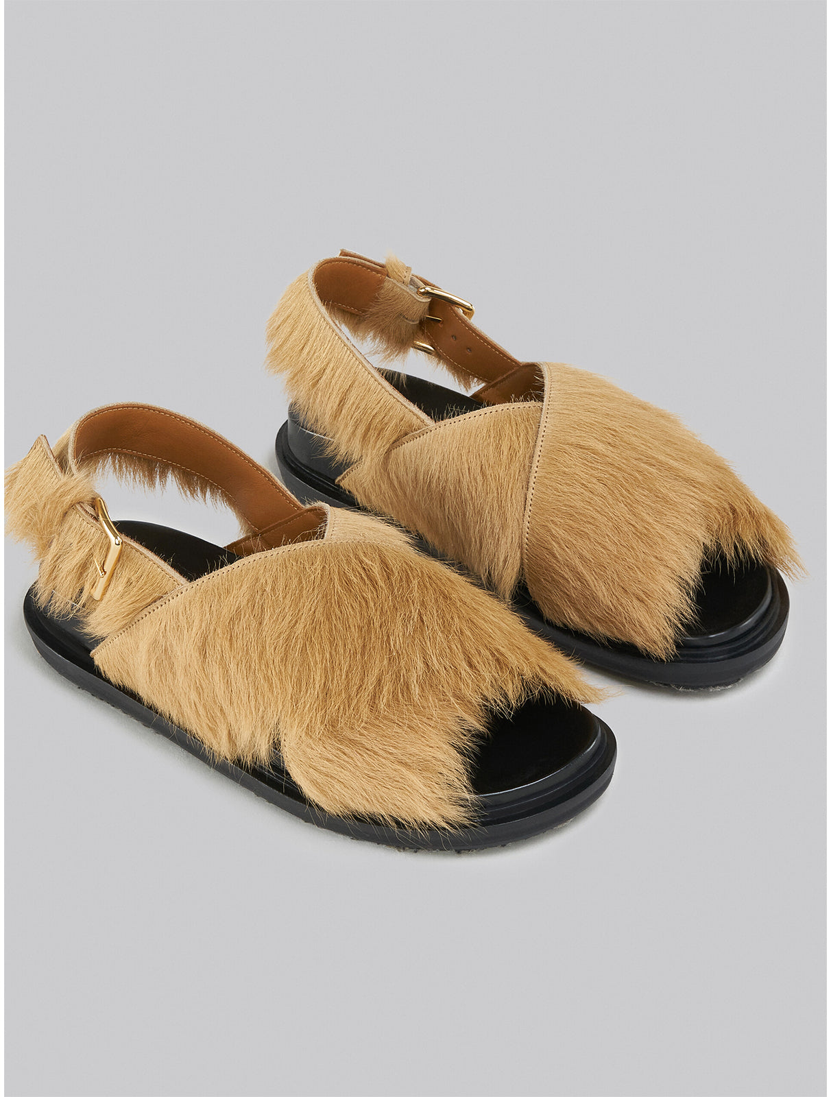 Fur Fussbett Sandals