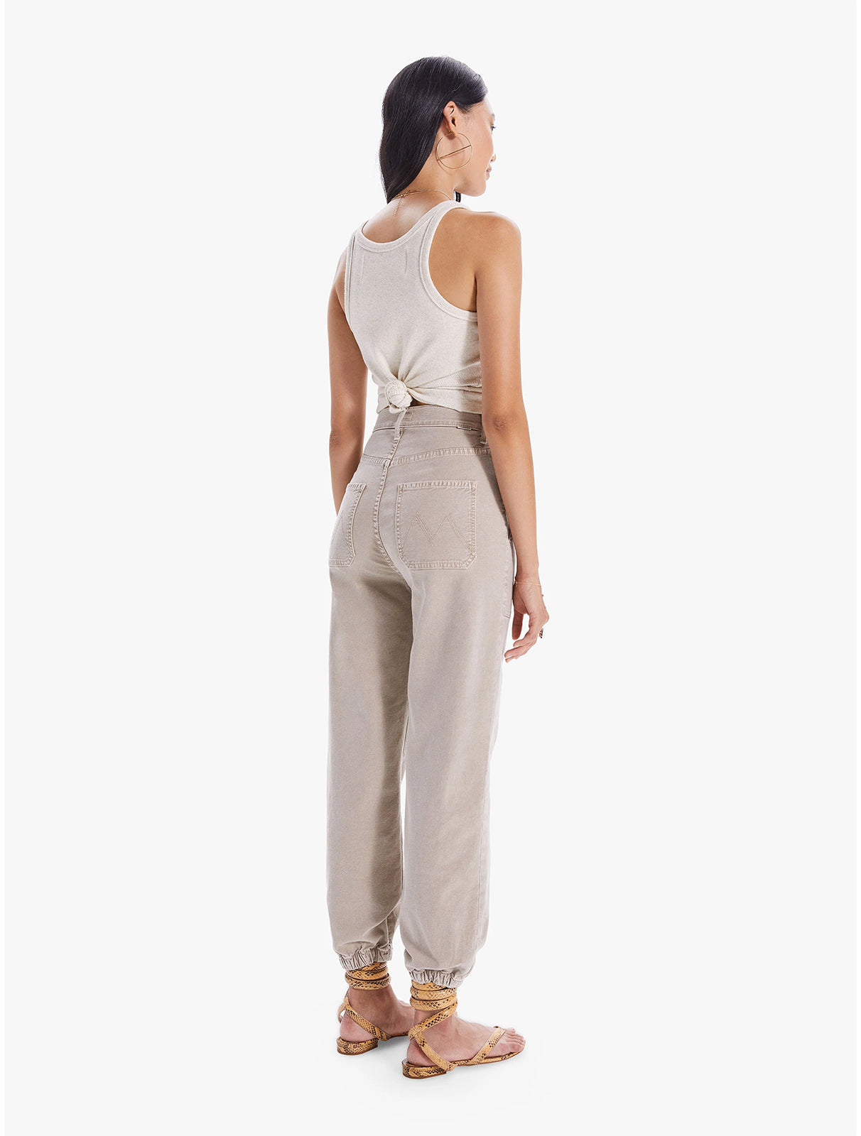 The Wrapper Patch Springy Ankle Jeans