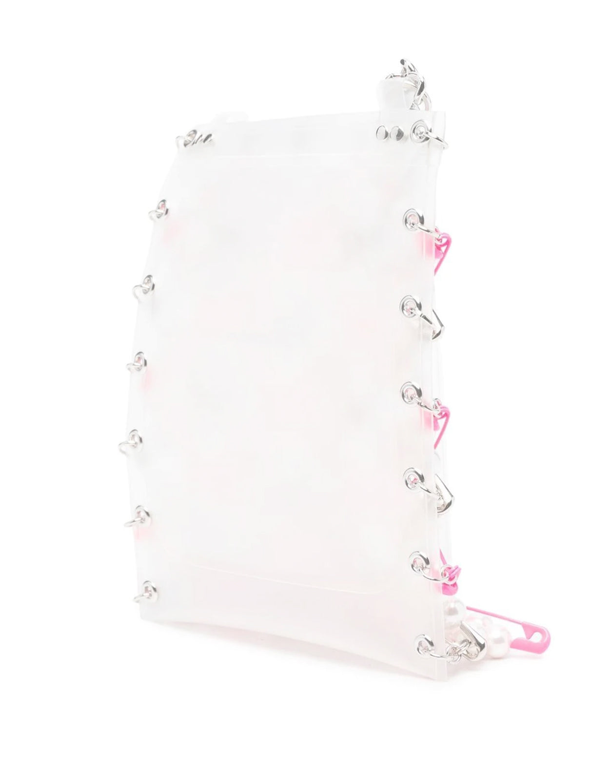 Pearl and Safety Pin Crossbody Bag