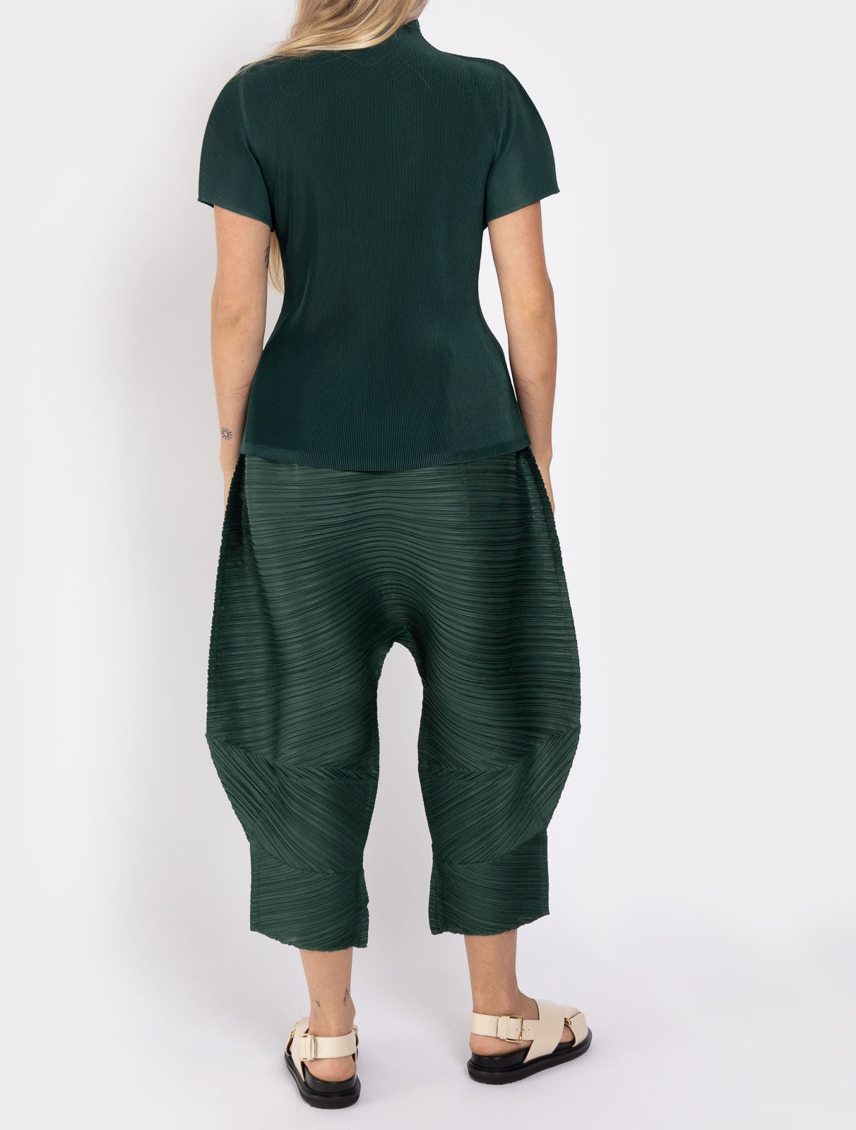 Shop Pleats Please Thicker Bounce Pleat Pants Online | Camargue