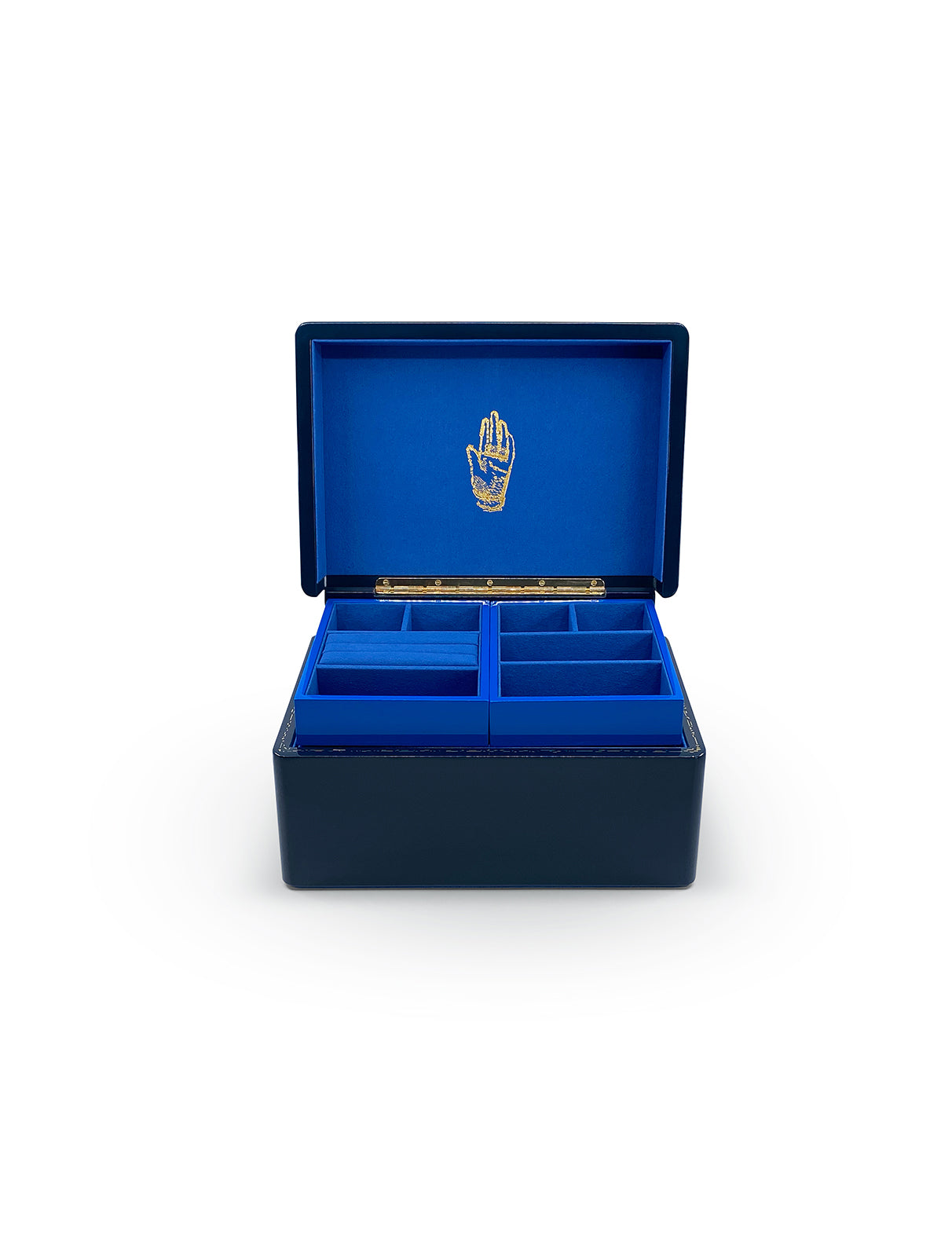 Trunk Jewellery Box - Midnight Navy