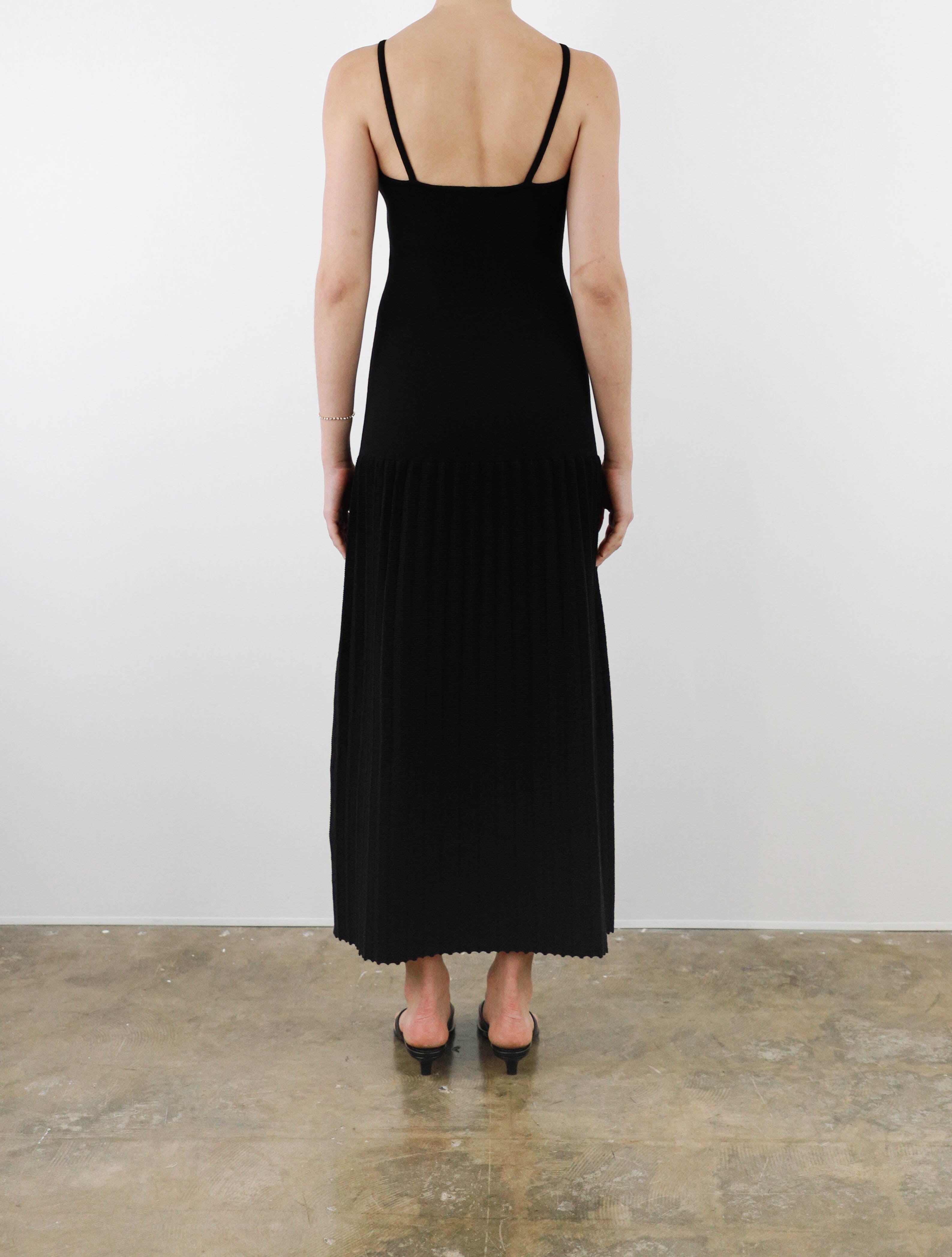 Accordian Slip Dress