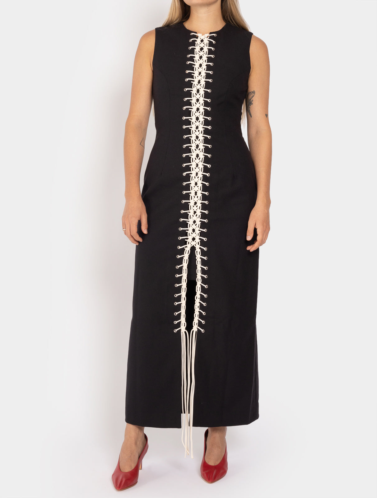 Macrame Panel Dress