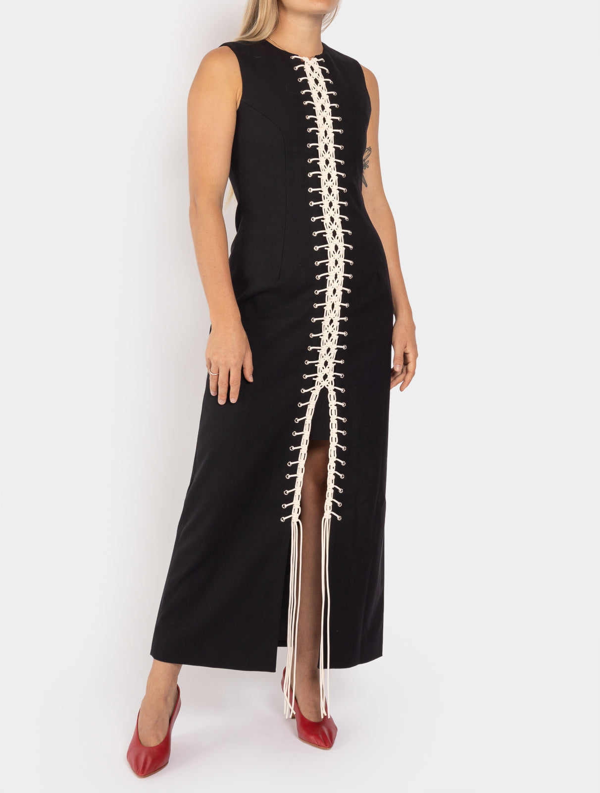 Macrame Panel Dress